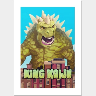 KING KAIJU CARTOON Posters and Art